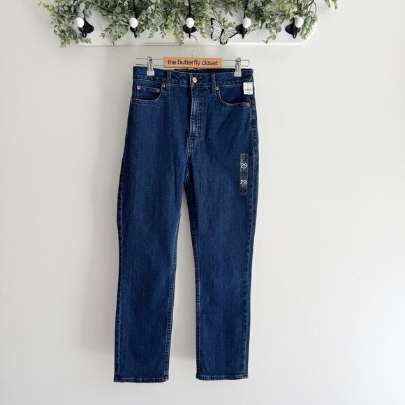New Gap Women’s Slim Sky High Rise Stretch Jeans Size 29 SS6637 - Picture 1 of 4